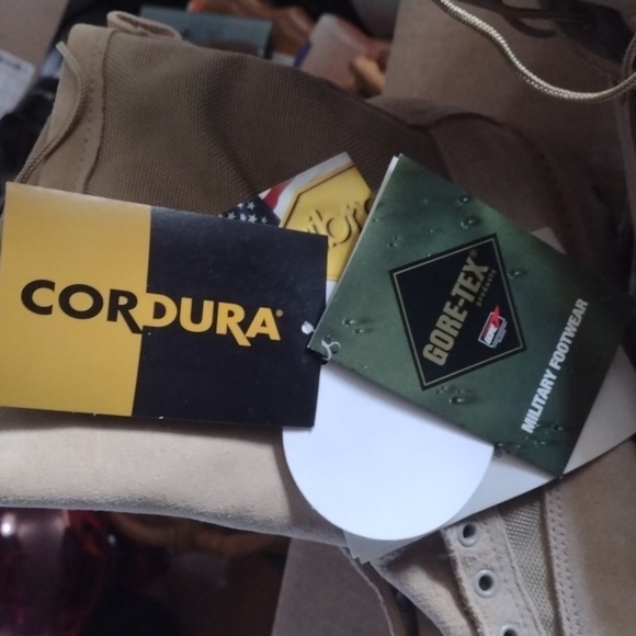 Gore-Tex Men's Military Steel ToeTan Boots NWT size12 - Picture 2 of 7